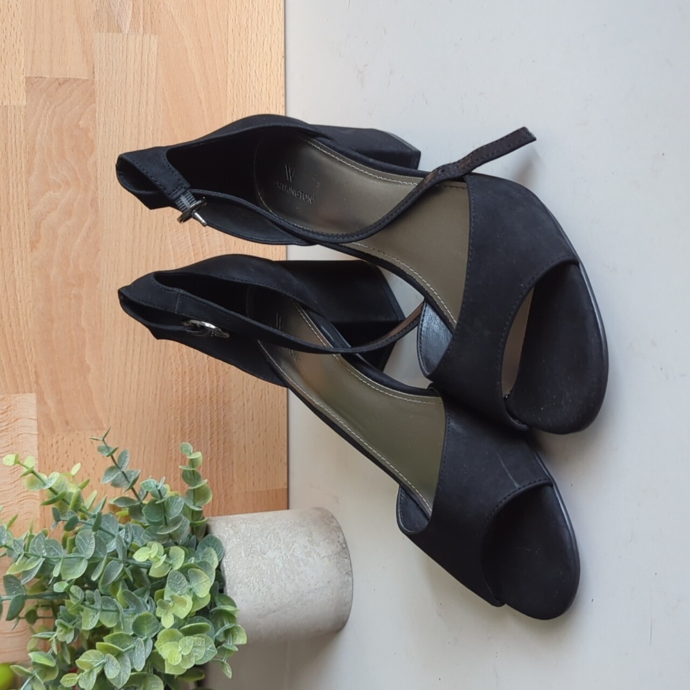 Worthington Black Heeled Sandals